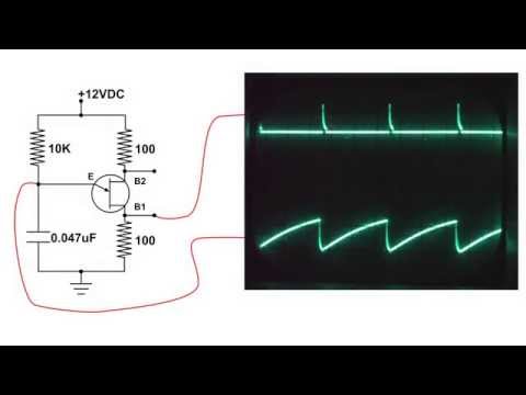 UJT Unijunction Transistor Testing and Circuit Demo