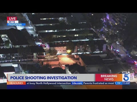 Investigation underway after Pasadena police shooting