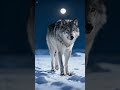 Shadows in the Snow #wildlife #wolf