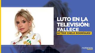 Play video: Murió Chelo Rodríguez, gran figura de la época de oro de las telenovelas en Venezuela