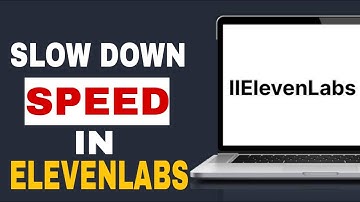 How To Slow Down an AI Voice Over in ElevenLabs
