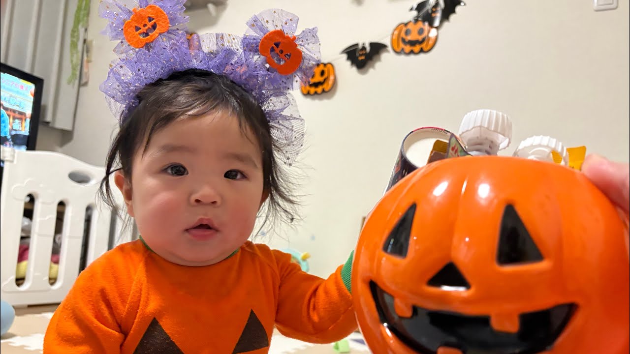 10月中旬(15-17)の記録。7ヶ月👶 サムネは関係ないけど可愛いからこれにしたよ🩵