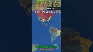 EU4 Reverse Timelapse - The Americas #shorts