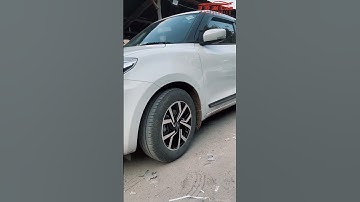 Best Alloys Wheel Install In Suzuki Swift . #suzuki #swift #alloys #shorts #trending