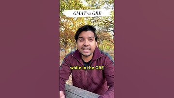 GMAT vs GRE: Which one should you give? #shorts