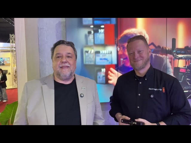 CaperShow 2025: Dan May da Blackmagic fala do novo Blackmagic Camera ProDock