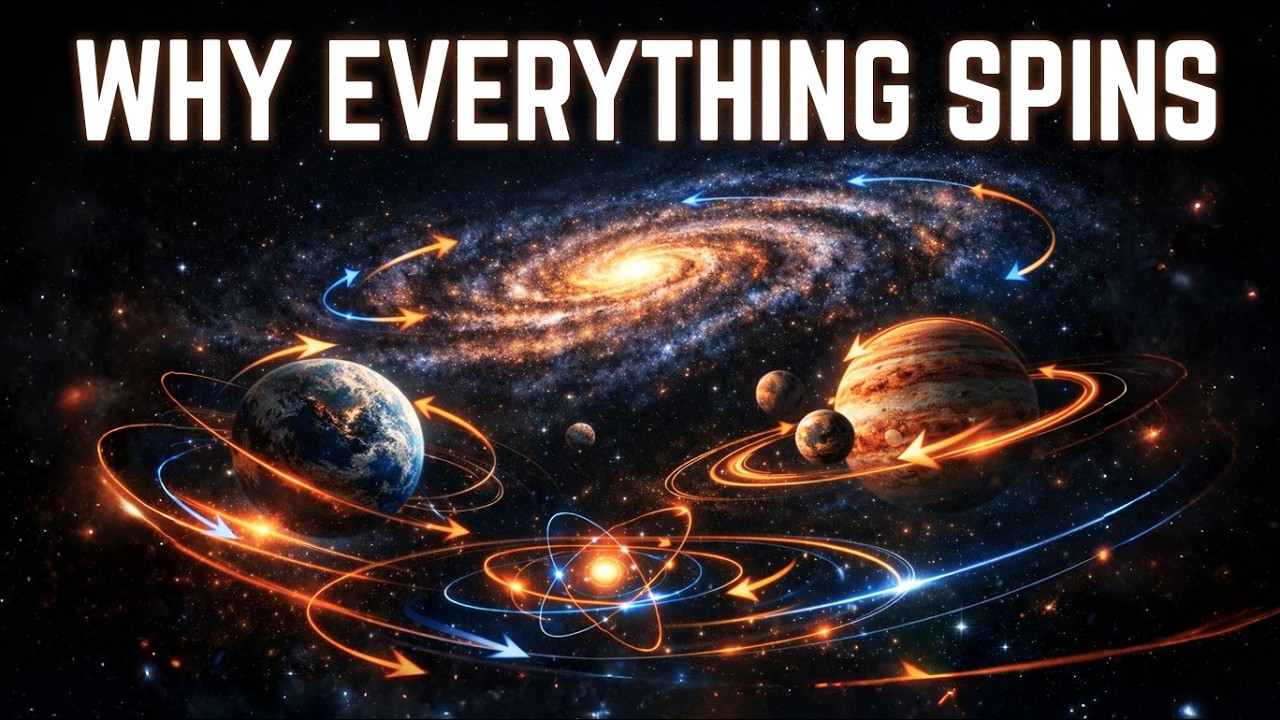 Why Everything in the Universe Is Spinning? The Mind-Blowing Truth Feynman Uncovered
