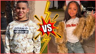 Aria Brown (Little Miss Aria) VS Kameiro Rush (The Rush Fam) Lifestyle Comparison Interesting Facts
