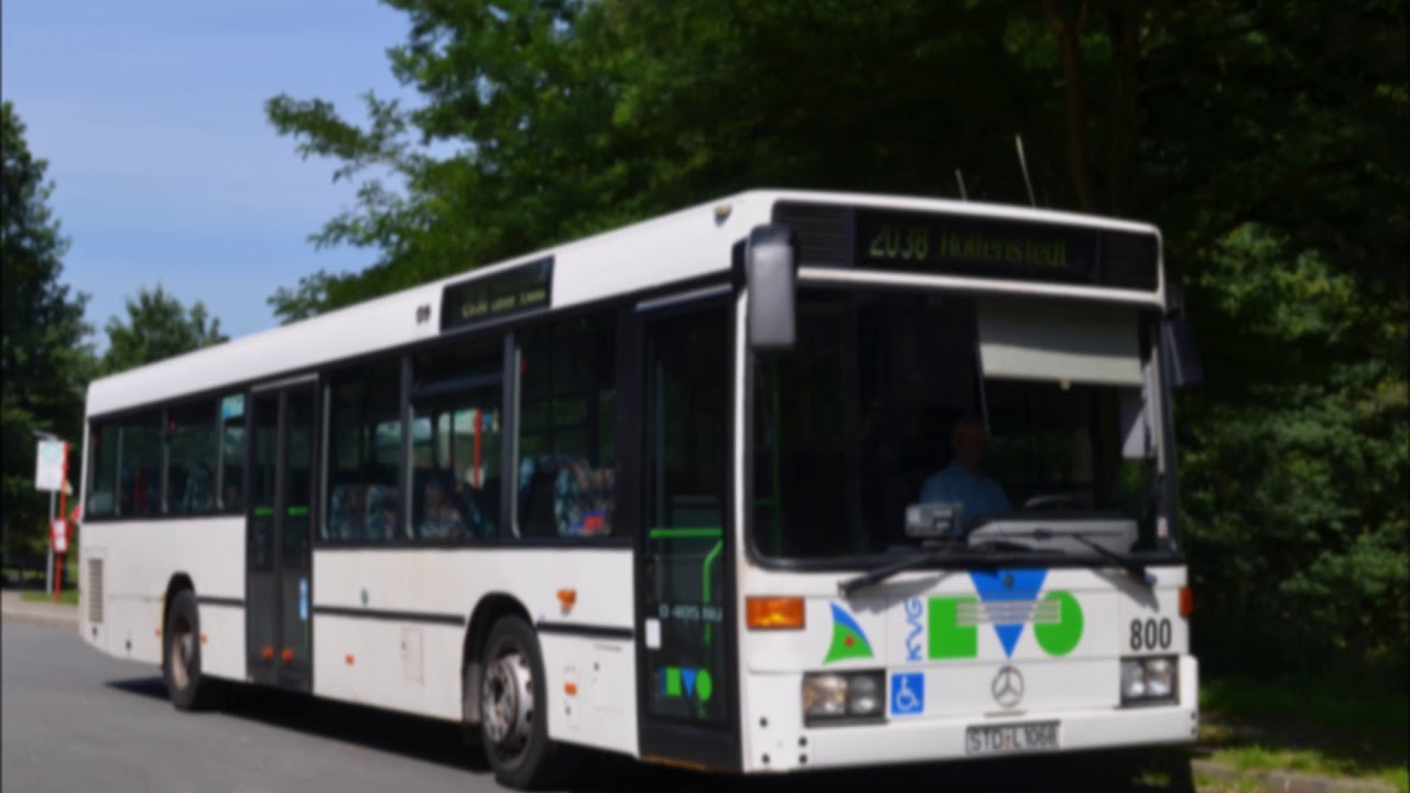 Sound eines Mercedes-Benz O405 NÜ der KVG Stade (BTH Buxtehude Wagen 800)