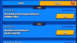 Süpercell Hediyelerini Topladım | Brawl Stars