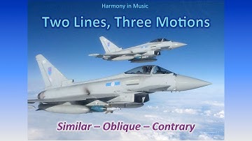 Similar, Contrary, and Oblique Melodic Motion - Harmony I, 06