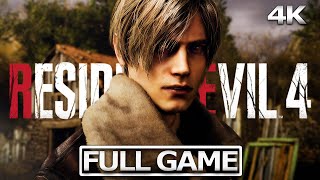 RESIDENT EVIL 4 REMAKE Full Gameplay Walkthrough / No Commentary 【FULL GAME】4K 60FPS Ultra HD