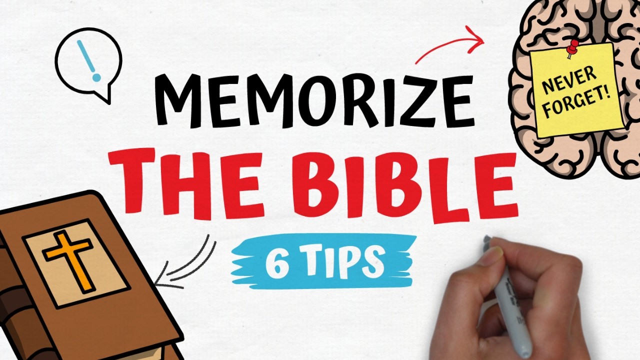 How to MEMORIZE the BIBLE in PRACTICE || 6 TIPS you need to know! - YouTube