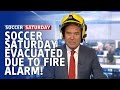 Soccer Saturday evacuated due to fire alarm, but Fireman Jeff saves the day!