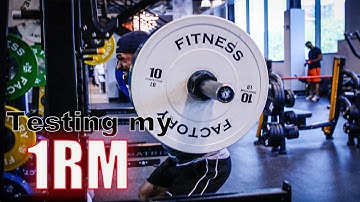 How to test your 1 rep max 1RM