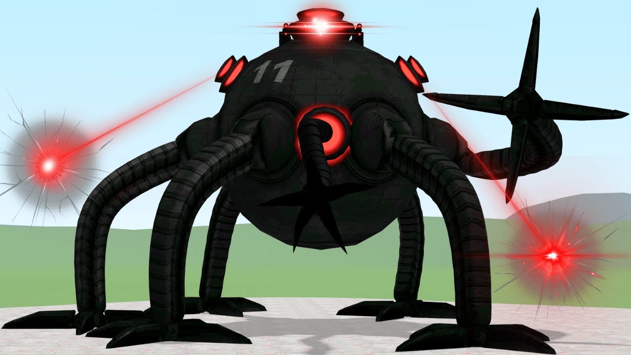 Я СОЗДАЛ НОВОГО РОБОТА OMNIDROID V.11 ИЗ ROBLOX В Garry's Mod