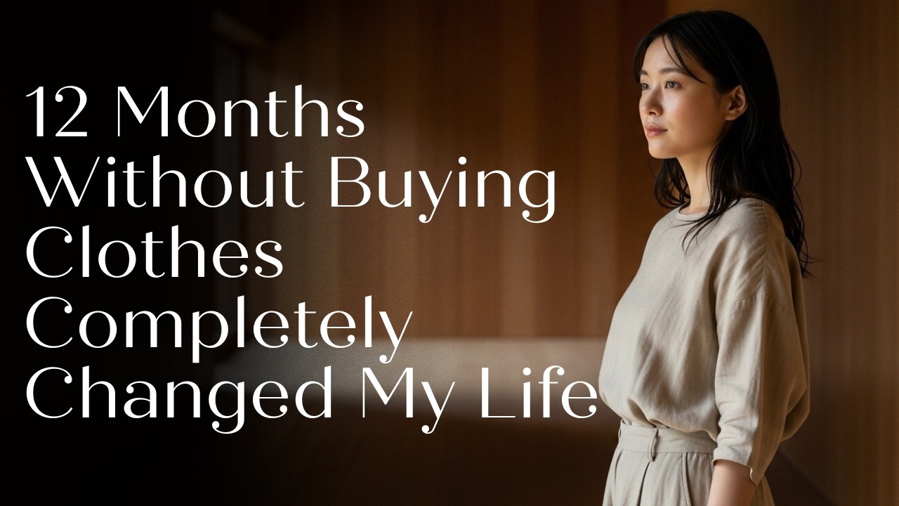 12 месяцев без покупок одежды полностью изменили мою жизнь | Японский минимализм