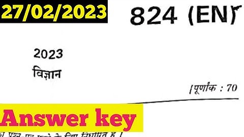 Class-10th science paper solution 324(EN)|Class-10th Science 324( EN) Science paper 10th class 2023|