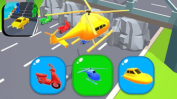 Shape-shifting ​- All Levels Gameplay Android,ios (Levels 382-383)