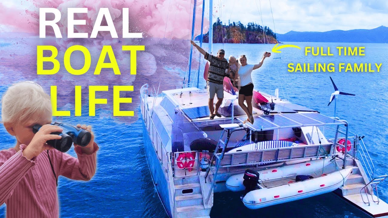 ⁣What Living on a Sailboat Is Really Like | A Day in the Life | Sailing with the Jameses (Ep. 171)