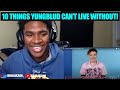Reacting To 10 Things Yungblud Can't Live Without!