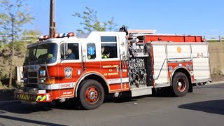 Union County Fire Mutual Aid Taskforce + Livingston FD Engine 6 arriving in Belleville 5/3/26