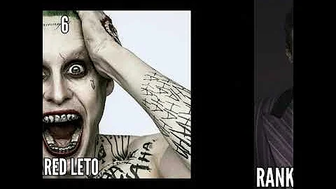 Ranking all The Joker actors worst to best!!!!