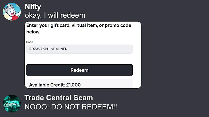 Telling Roblox Middleman Scammers That I Actually Redeemed The Giftcards!