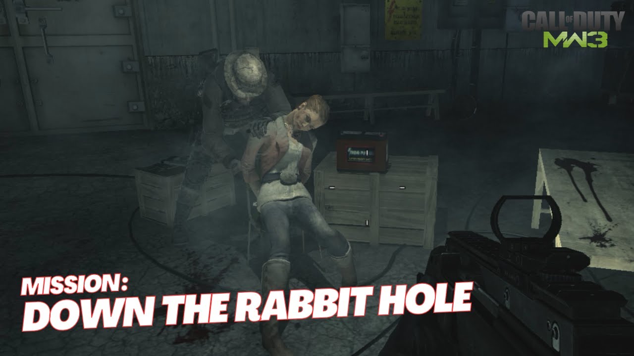 Call Of Duty Modern Warfare 3 | Mission: Down the Rabbit Hole ...