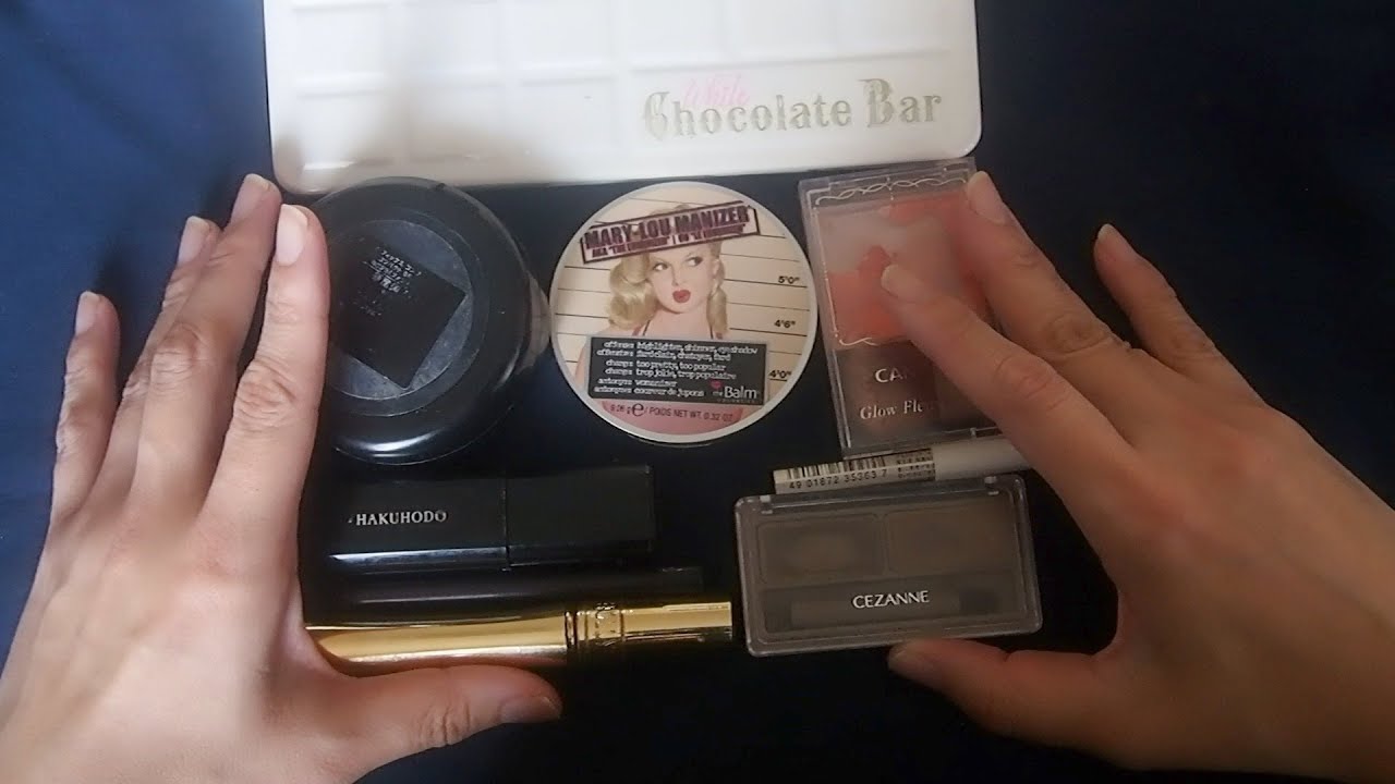 [音フェチ]2025メイクポーチの中身紹介Whispering spoken what's in my Cosme pouch [ASMR]