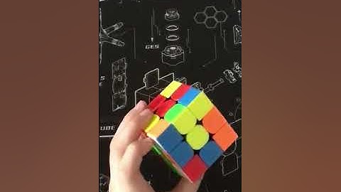 Solving a 3x3 one handed!