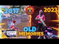 Free Fire players 2017 vs 2022 😱 Munna bhai gaming Old vs New id ✨ Her reaction 😳 Garena free fire