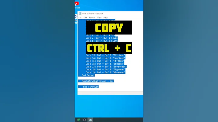 Excel Tricks - Number to Word #shorts #exceltips #youtubeshorts