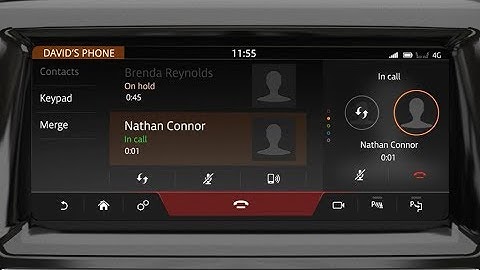 Jaguar E-PACE | InControl Touch Pro: Phone Operation