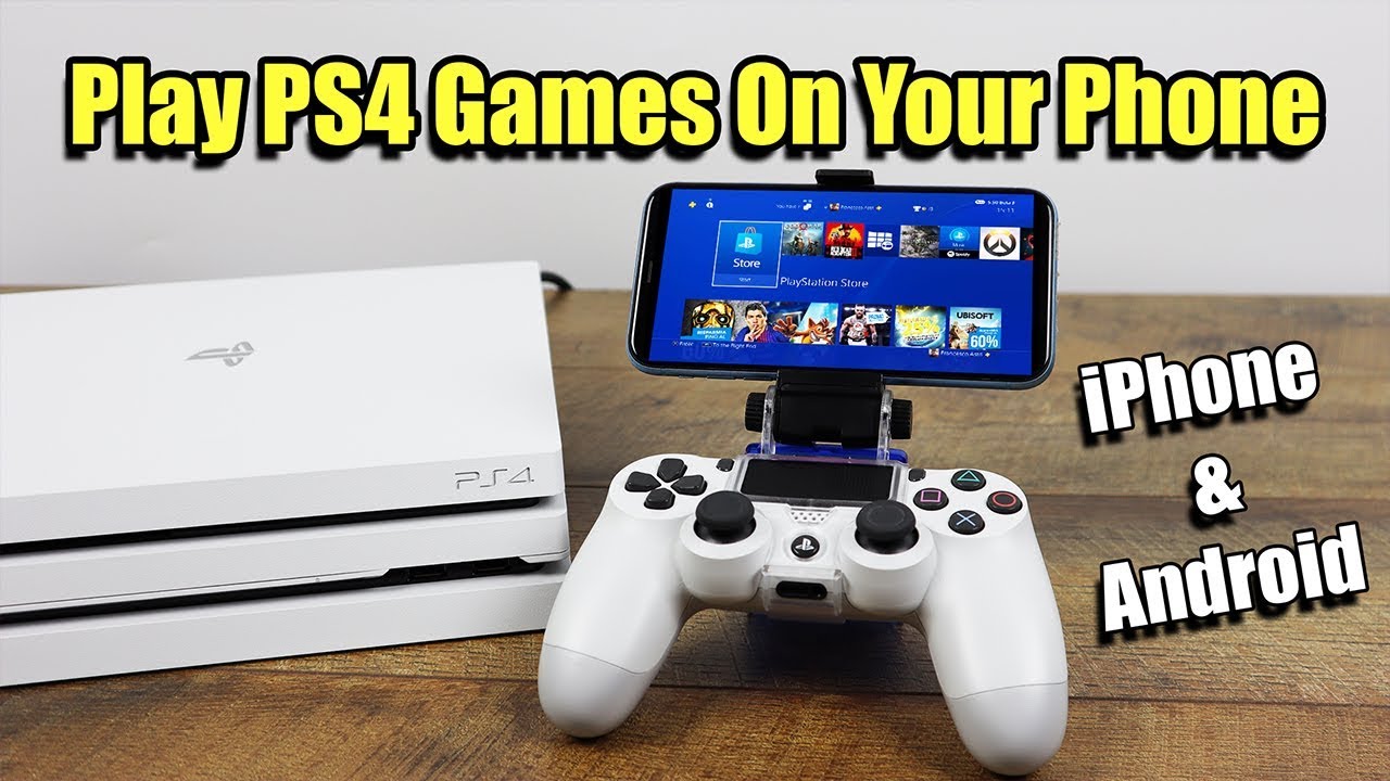 jævnt Ordsprog Tilskynde How To Play PS4 Games On Your Phone - iPhone Or Android - YouTube