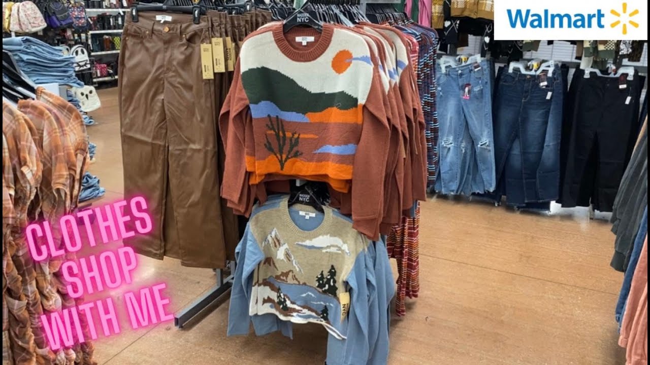 WALMART WOMEN’S CLOTHES SHOP WITH ME 👗 WALMART FALL CLOTHING 👚 WALMART