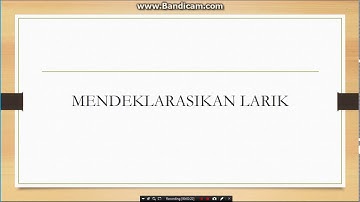 Apa itu Larik(Array) - Penjelasan secara singkat
