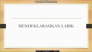 Apa itu Larik(Array) - Penjelasan secara singkat