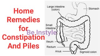 How To Treat Constipation - How To Treat Piles-Get Rid Of Constipation-Get Rid Of Piles ~ Be Instyle