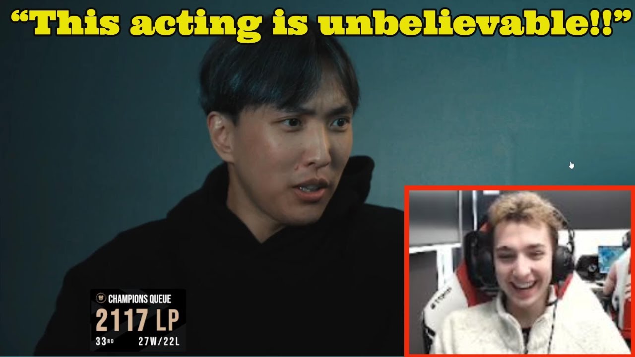 100T Busio Reacts To Doublelift And Bjergsen Announcement Video!!