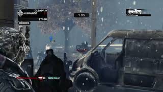 Gears Of War 3 modo B3$TlA en el mapa Raven Caído. "Locust Forever"