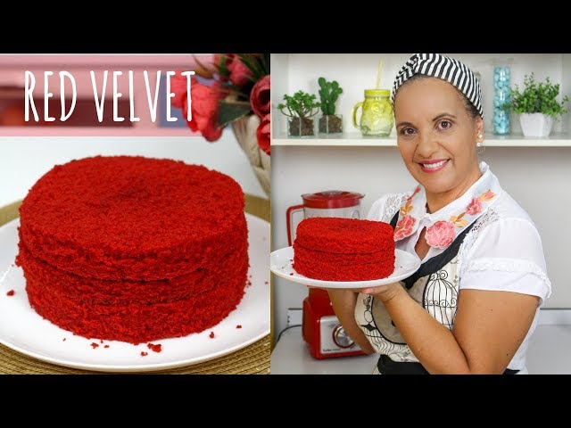 Receita de Bolo red velvet com recheio de cream cheese, enviada por  tudogostoso - TudoGostoso