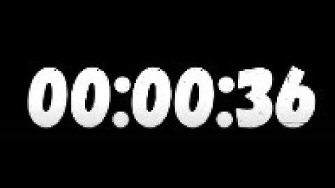 36 Second Timer