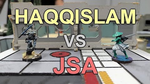 Infinity N5 Battle Report - Haqqislam vs JSA (Hardlock)