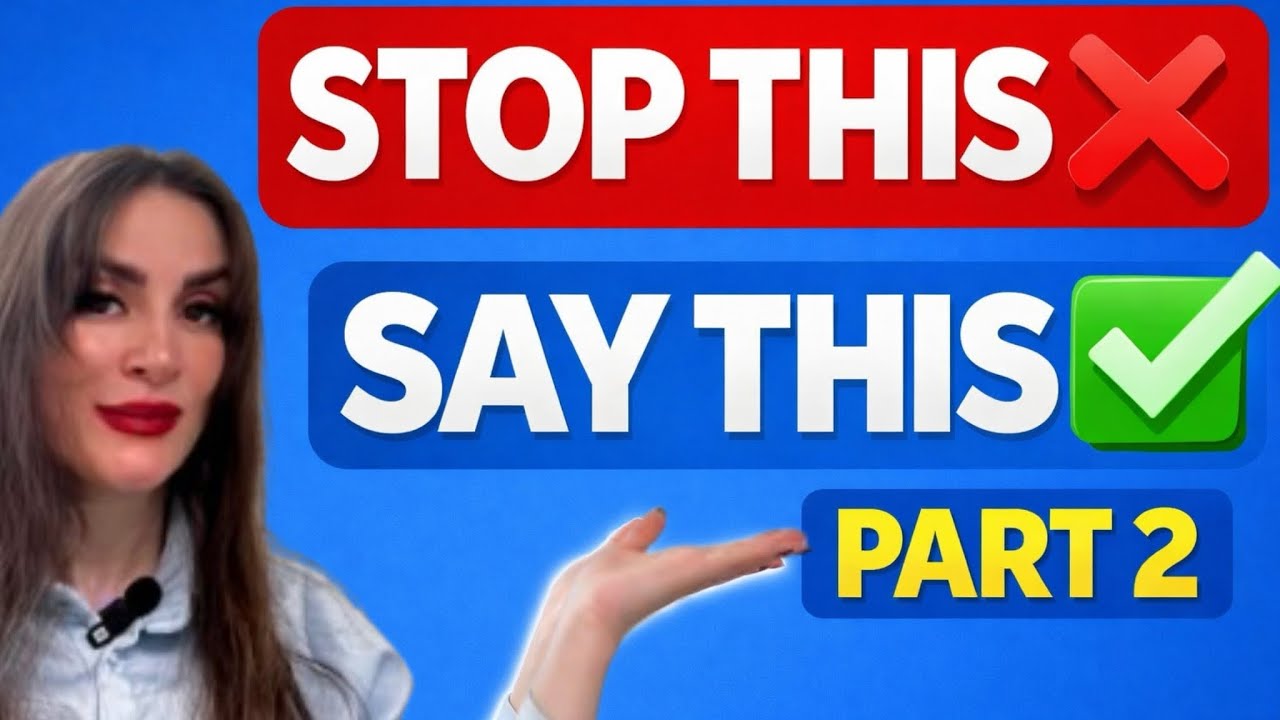 Прекратите говорить это по-английски ❌ | Скажите это вместо этого ✅ (Часть 2)