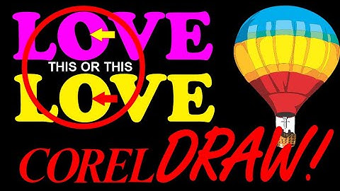 CorelDraw Tips & Tricks Change one letter of a FONT