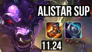 ALISTAR & Xerath vs THRESH & Karthus (SUP) | 4.2M mastery, 0/1/10 | EUW Diamond | 11.24