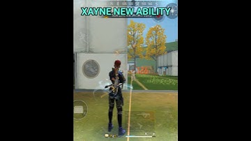 Xayne Character Ability After Update🔥 Xayne Free Fire Character Ability Change Test #kdmgametg