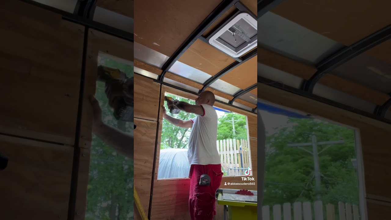 Transformando una landscaping trailer en una food trailer part 1