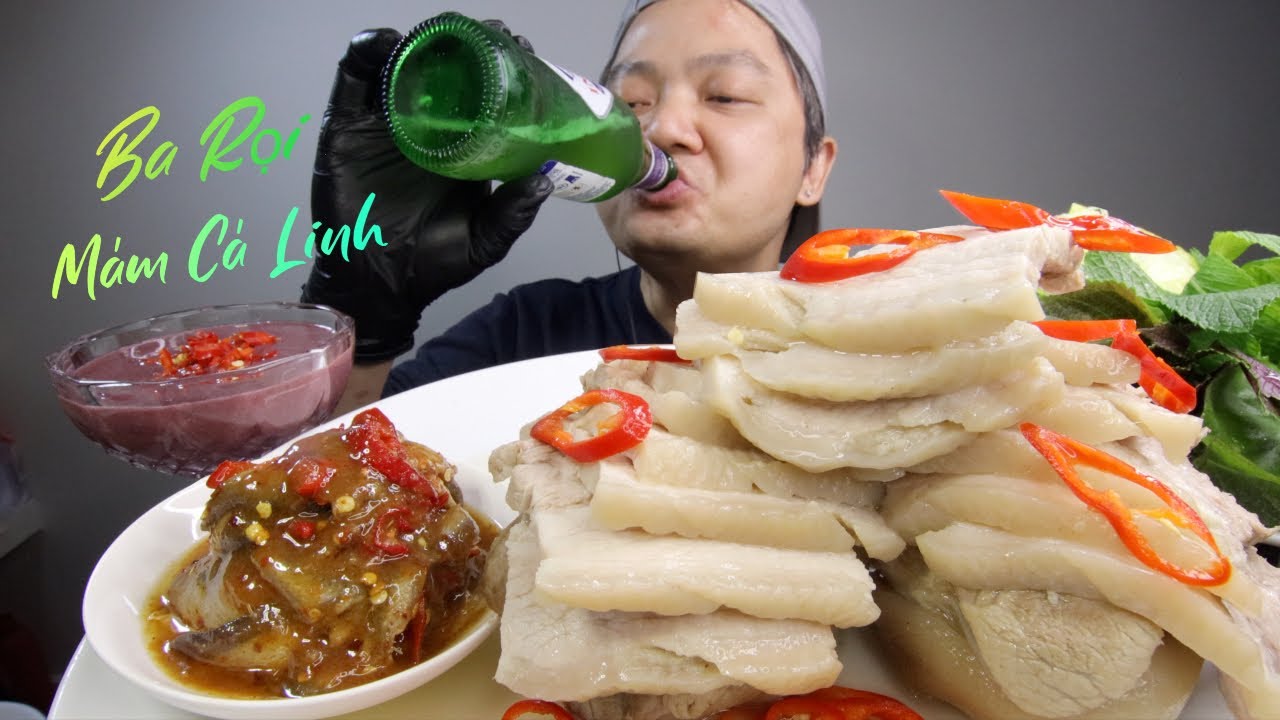 Pork Belly | Fermented Fish | Special Shrimp Paste Mukbang | Eat & Drink | Yen An Uong